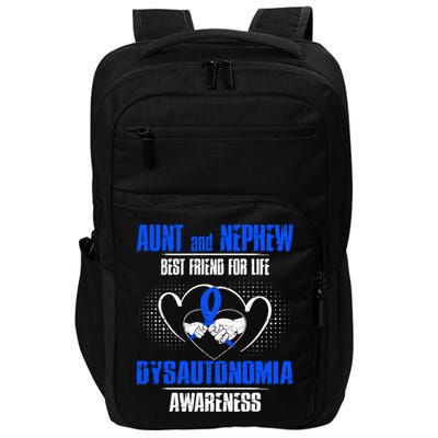 Aunt And Nephew Best Friend Of Life Dysautonomia Awareness Gift Impact Tech Backpack