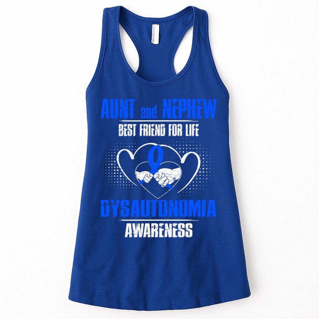 Aunt And Nephew Best Friend Of Life Dysautonomia Awareness Gift Womens Tank Top