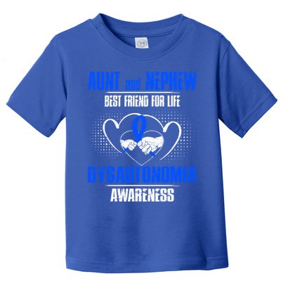 Aunt And Nephew Best Friend Of Life Dysautonomia Awareness Gift Toddler T-Shirt