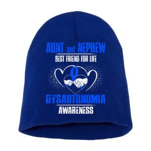 Aunt And Nephew Best Friend Of Life Dysautonomia Awareness Gift Short Acrylic Beanie