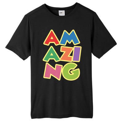 AM AZI NG Premium Tall Fusion ChromaSoft Performance T-Shirt