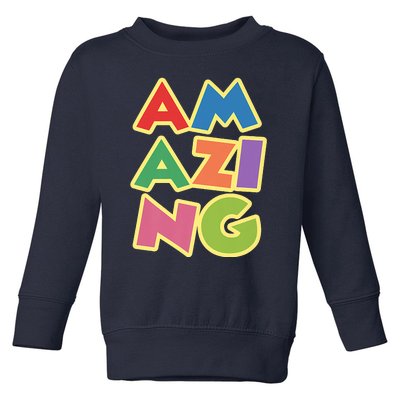 AM AZI NG Premium Toddler Sweatshirt