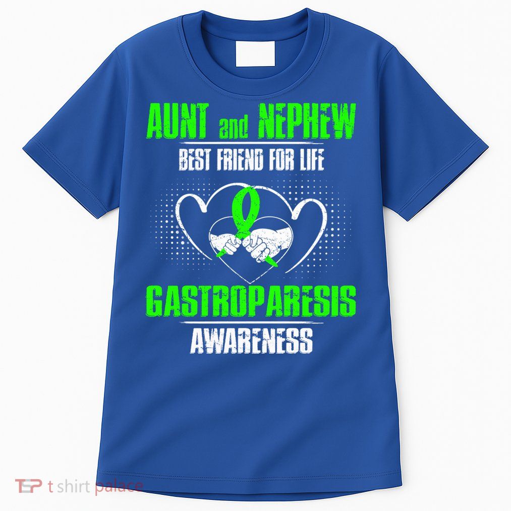 Aunt And Nephew Best Friend Of Life Gastroparesis Awareness Cool Gift Tall T-Shirt
