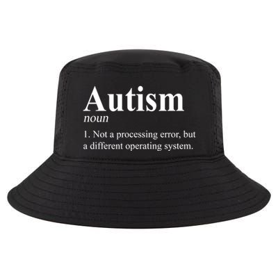 Autism Awareness Not A Processing Error Definition Cool Comfort Performance Bucket Hat