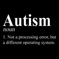 Autism Awareness Not A Processing Error Definition Cooling Performance Crew T-Shirt