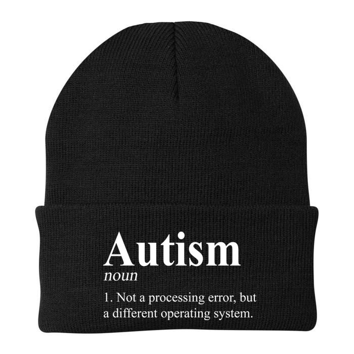 Autism Awareness Not A Processing Error Definition Beanie