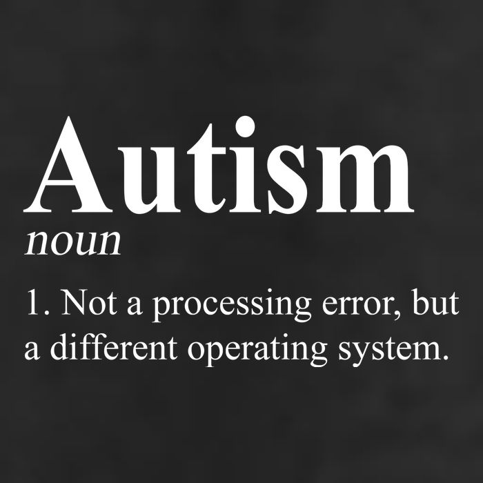 Autism Awareness Not A Processing Error Definition Trucker Hat