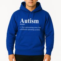 Autism Awareness Not A Processing Error Definition Hoodie