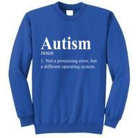 Autism Awareness Not A Processing Error Definition Sweatshirt
