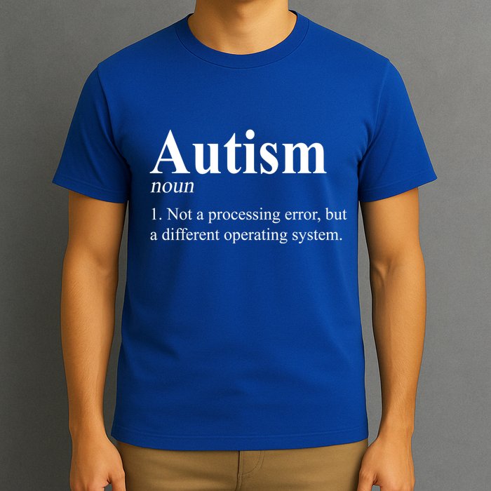 Autism Awareness Not A Processing Error Definition T-Shirt