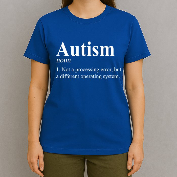 Autism Awareness Not A Processing Error Definition T-Shirt