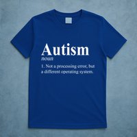 Autism Awareness Not A Processing Error Definition T-Shirt