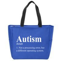 Autism Awareness Not A Processing Error Definition Zip Tote Bag