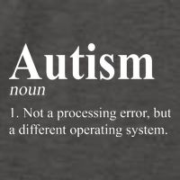 Autism Awareness Not A Processing Error Definition Vector Backpack