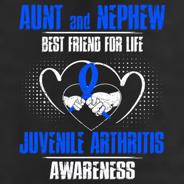 Aunt And Nephew Best Friend Of Life Juvenile Arthritis Cute Gift Beanie