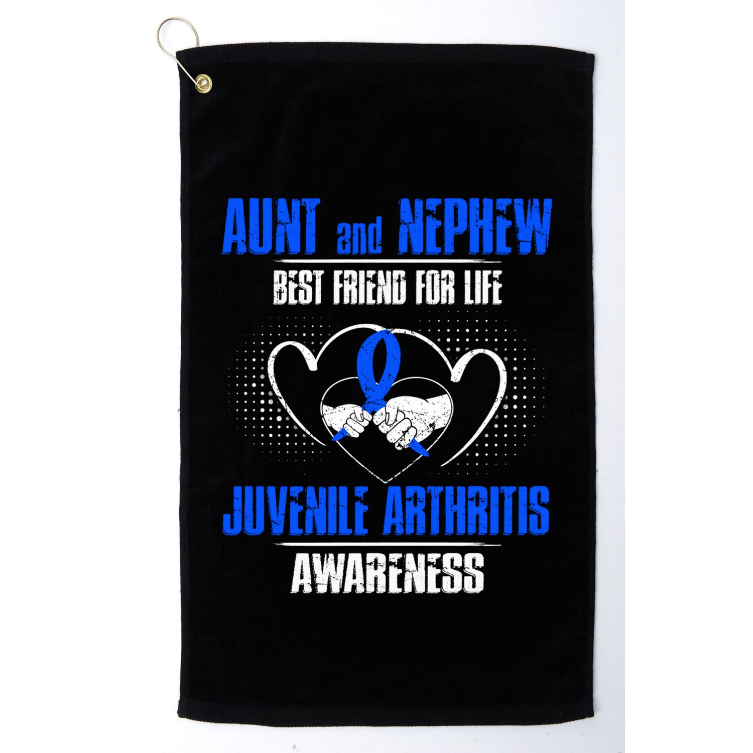 Aunt And Nephew Best Friend Of Life Juvenile Arthritis Cute Gift Golf Towel