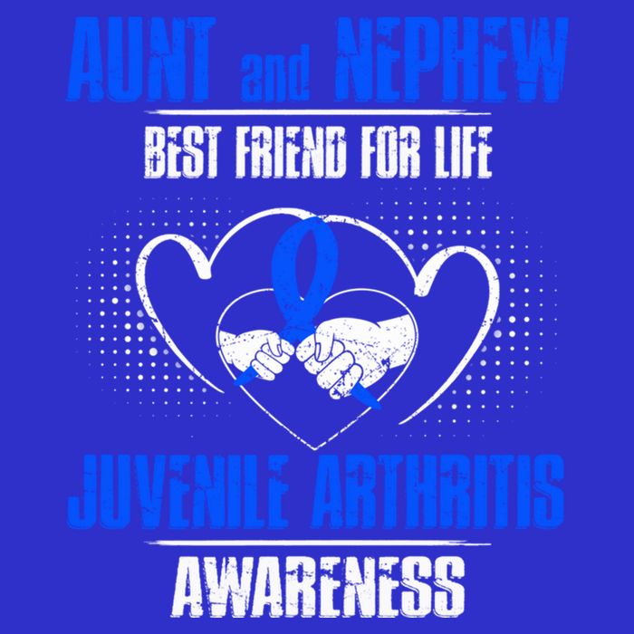 Aunt And Nephew Best Friend Of Life Juvenile Arthritis Cute Gift Womens T-Shirt