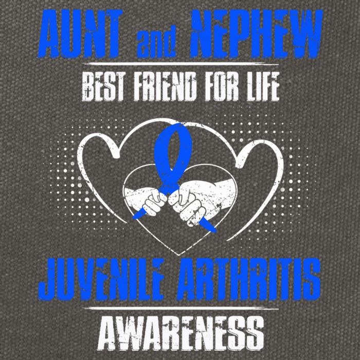 Aunt And Nephew Best Friend Of Life Juvenile Arthritis Cute Gift Cotton Canvas Backpack