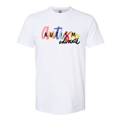 Autism Advocate Neurodiversity Autism Awareness Softstyle® CVC T-Shirt