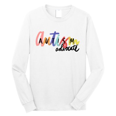 Autism Advocate Neurodiversity Autism Awareness Long Sleeve Shirt