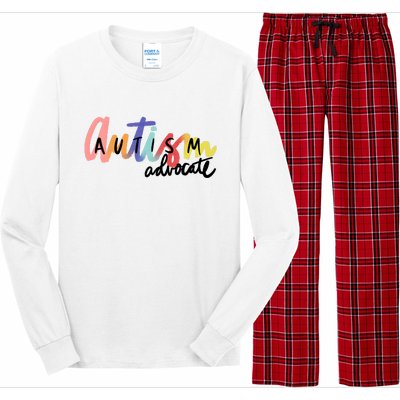 Autism Advocate Neurodiversity Autism Awareness Long Sleeve Pajama Set