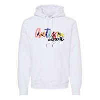 Autism Advocate Neurodiversity Autism Awareness Premium Hoodie