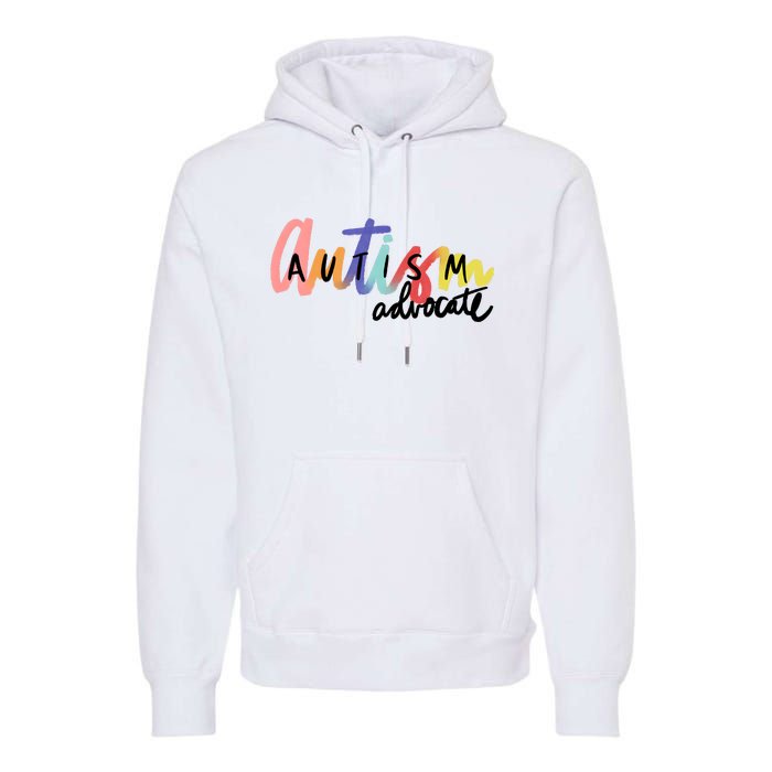 Autism Advocate Neurodiversity Autism Awareness Premium Hoodie