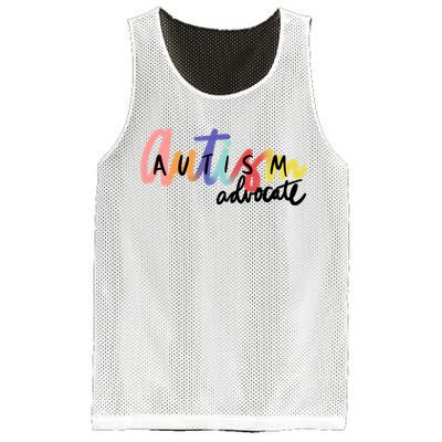 Autism Advocate Neurodiversity Autism Awareness Mesh Reversible Basketball Jersey Tank