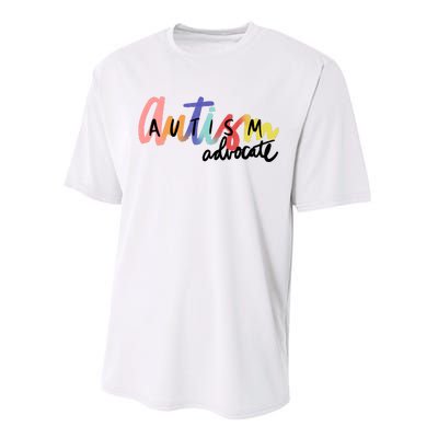 Autism Advocate Neurodiversity Autism Awareness Performance Sprint T-Shirt