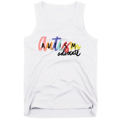 Autism Advocate Neurodiversity Autism Awareness Tank Top