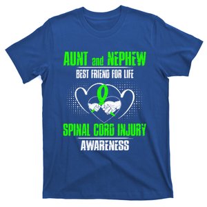 Aunt And Nephew Best Friend Of Life Spinal Cord Injury Gift T-Shirt