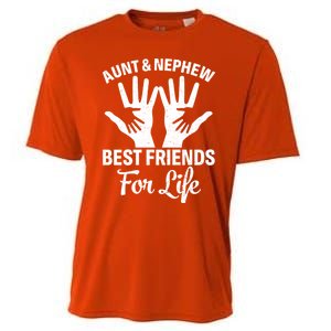 Aunt And Nephew Funny Friends For Life Mothers Day Cute Gift Cooling Performance Crew T-Shirt