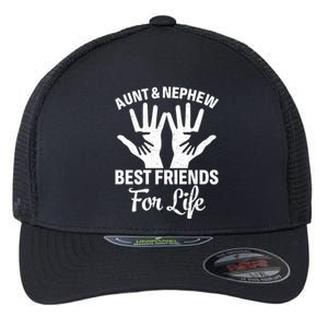 Aunt And Nephew Funny Friends For Life Mothers Day Cute Gift Flexfit Unipanel Trucker Cap