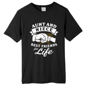 Aunt And Niece Best Friends For Life Gift Tall Fusion ChromaSoft Performance T-Shirt