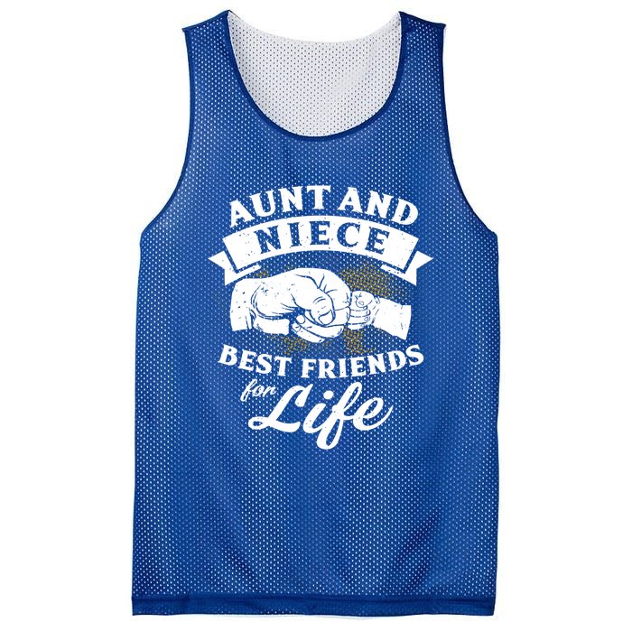 Aunt And Niece Best Friends For Life Gift Mesh Reversible Basketball Jersey Tank