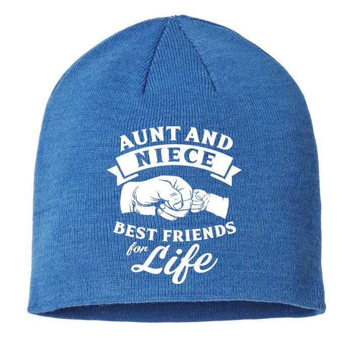 Aunt And Niece Best Friends For Life Gift Sustainable Beanie