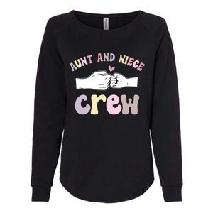 Aunt And Niece Crew From Aunt To Niece Cute Gift Womens California Wash Sweatshirt