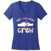 Aunt And Niece Crew From Aunt To Niece Cute Gift Women's V-Neck T-Shirt