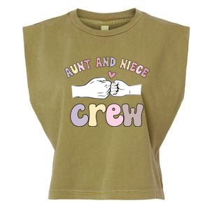 Aunt And Niece Crew From Aunt To Niece Cute Gift Garment-Dyed Women's Muscle Tee