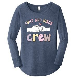 Aunt And Niece Crew From Aunt To Niece Cute Gift Women's Perfect Tri Tunic Long Sleeve Shirt