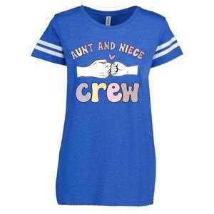 Aunt And Niece Crew From Aunt To Niece Cute Gift Enza Ladies Jersey Football T-Shirt