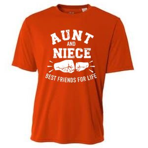 Aunt And Niece Friends For Life Funny Gift Cooling Performance Crew T-Shirt