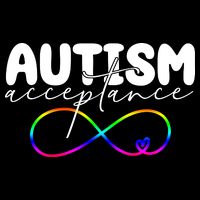 Autism Acceptance Neurodiversity Heart Impact Tech Backpack