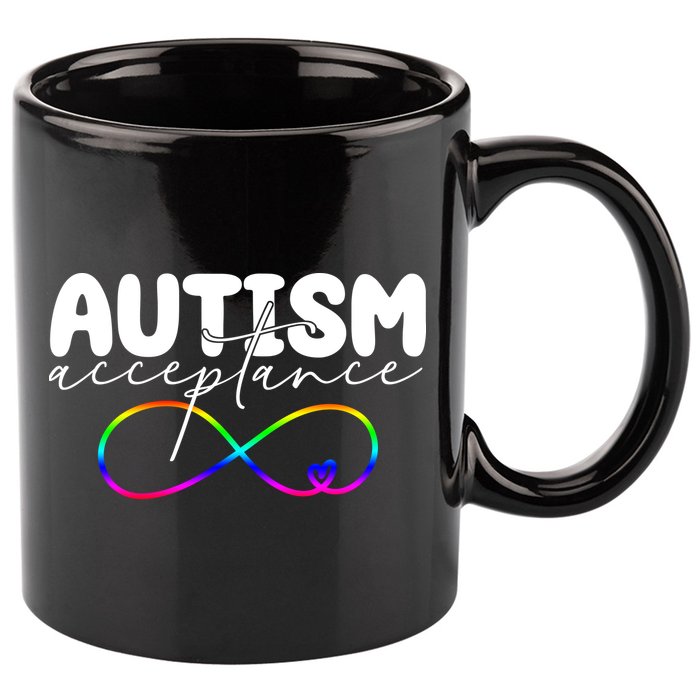 Autism Acceptance Neurodiversity Heart 11oz C Handle Ceramic Mug