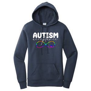 Autism Acceptance Neurodiversity Heart Women's Pullover Hoodie