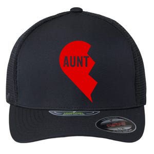 Aunt And Niece Matching Gift Outfits Tee 1 Funny Gift Flexfit Unipanel Trucker Cap