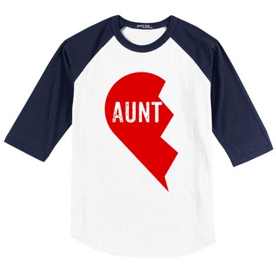 Aunt And Niece Matching Gift Outfits Tee 1 Funny Gift Baseball Sleeve Shirt