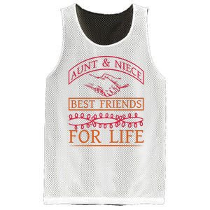 Aunt And Niece Best Friends For Life Mesh Reversible Basketball Jersey Tank