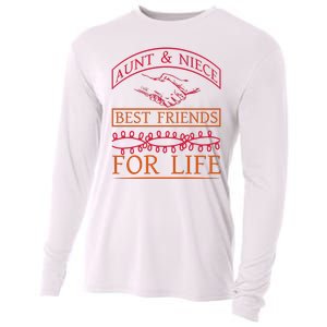 Aunt And Niece Best Friends For Life Cooling Performance Long Sleeve Crew