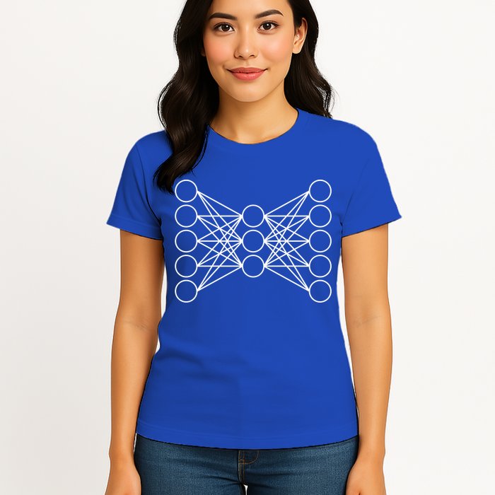 Autoencoder Artificial Neural Network Deep Learning Ai Gift Women's T-Shirt